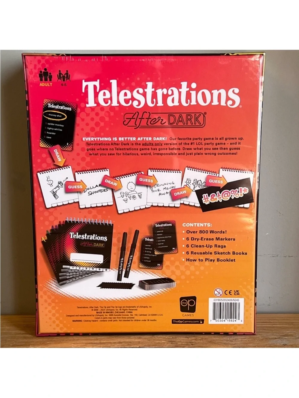 Telestrations: After Dark Board Game-NIB